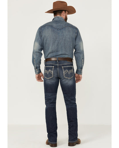 Men's Moonlight Wash Jackson Slim Straight Stretch Denim Je | Cody James Clothing