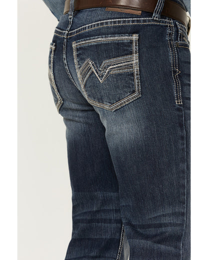 Men's Moonlight Wash Jackson Slim Straight Stretch Denim Je | Cody James Clothing