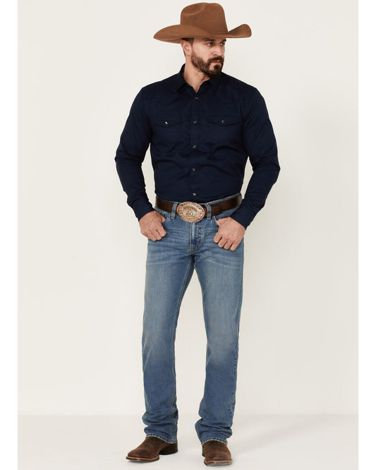 Men's Roughstock Wash Jackson Slim Straight Rigid Denim Jea | Cody James Clothing