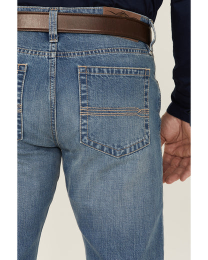 Men's Roughstock Wash Jackson Slim Straight Rigid Denim Jea | Cody James Clothing