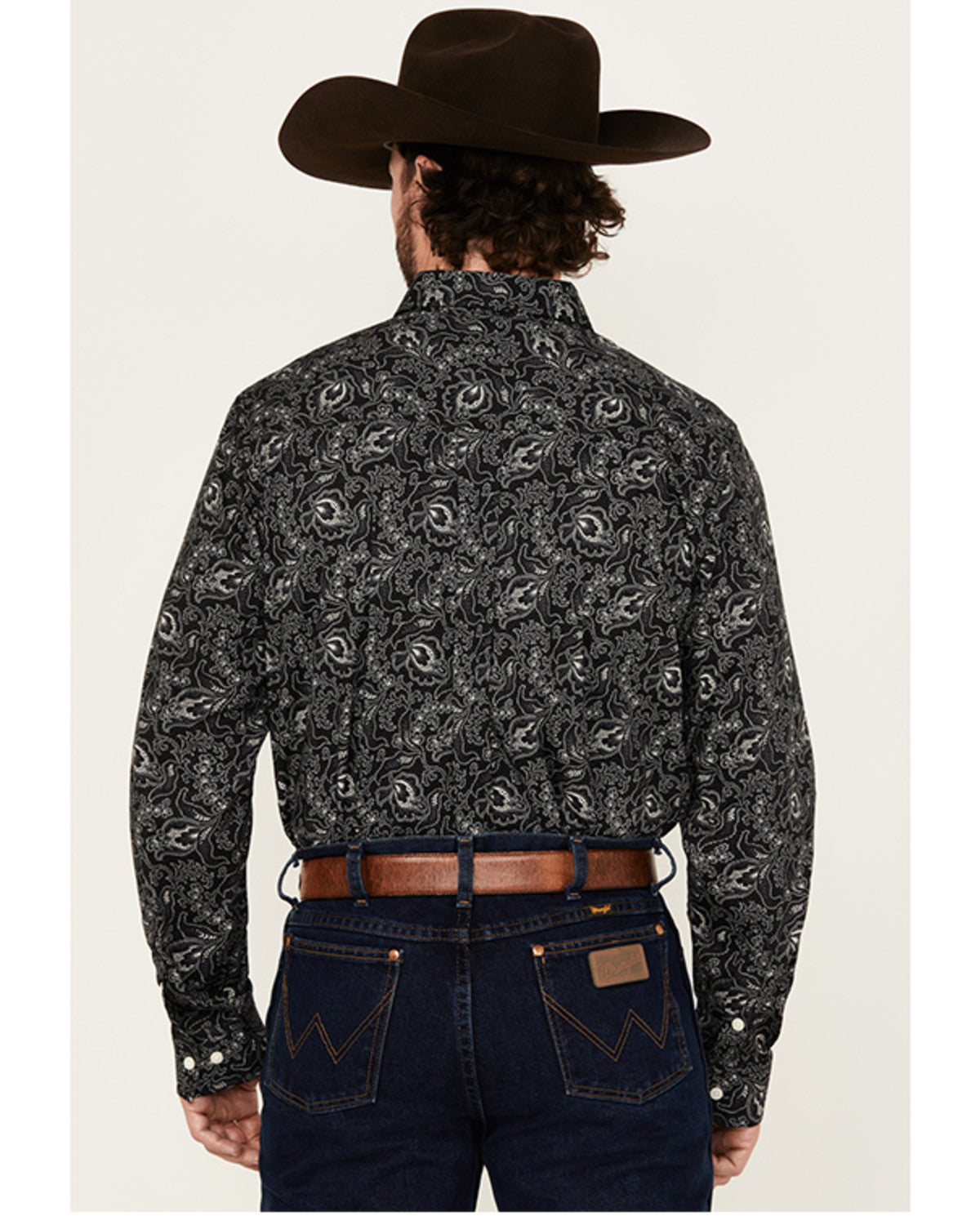 Men's Parker Paisley Print Long Sleeve Button-Down Stretch | Cody James Clothing
