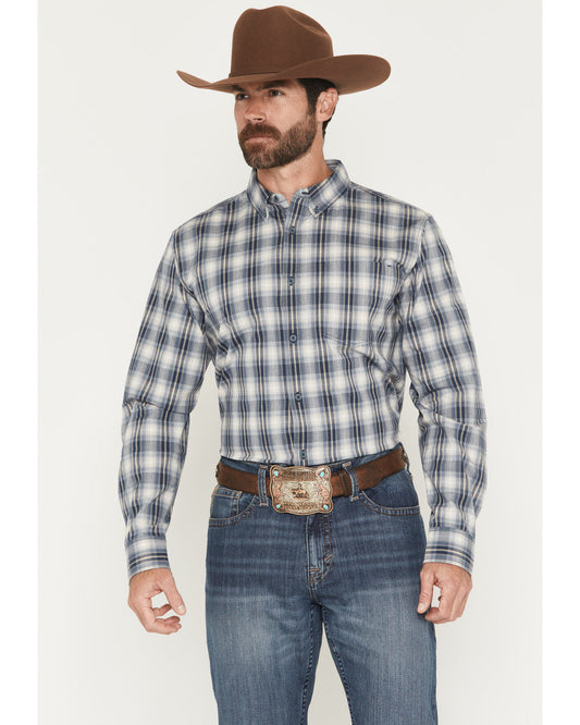 Men's Tennessee Trail Plaid Print Long Sleeve Button-Down S | Cody James Clothing