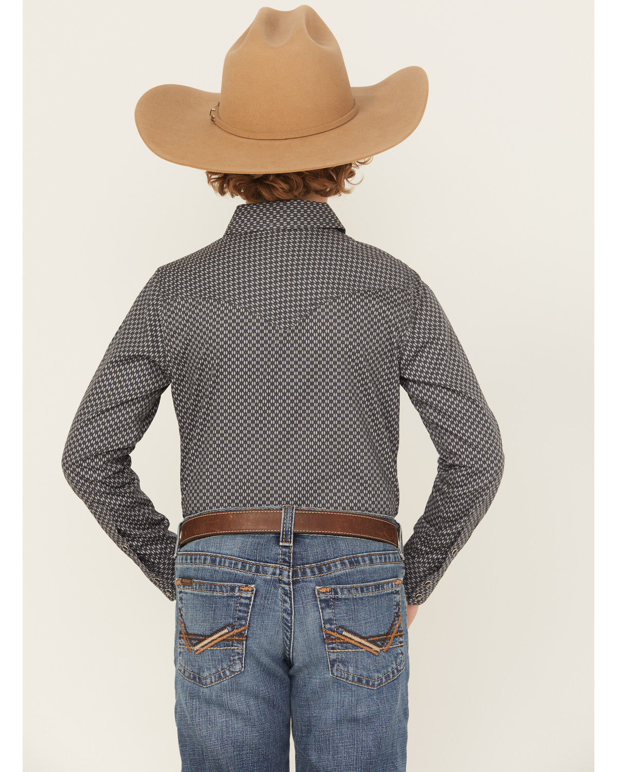 Boys' San Juan Geo Print Long Sleeve Snap Western Shirt | Cody James Clothing|Boys|Sale