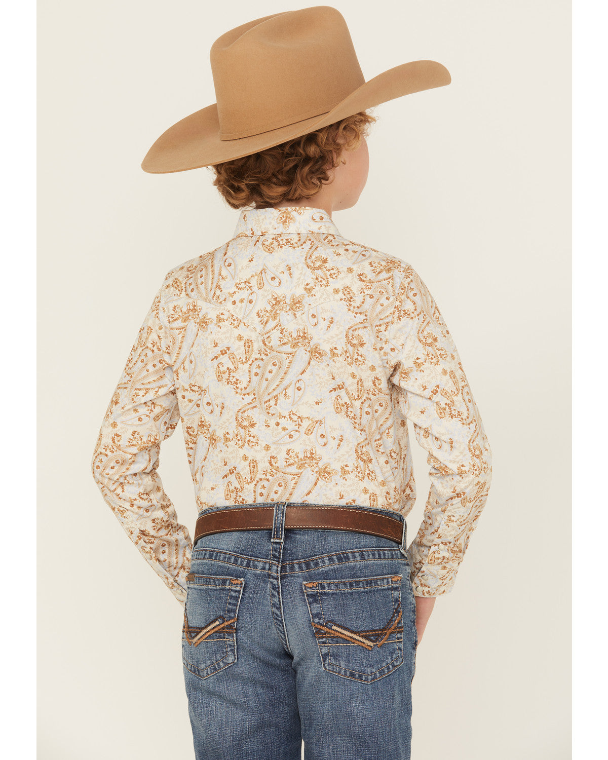 Boys' Porter Floral Long Sleeve Snap Western Shirt | Cody James Clothing|Boys