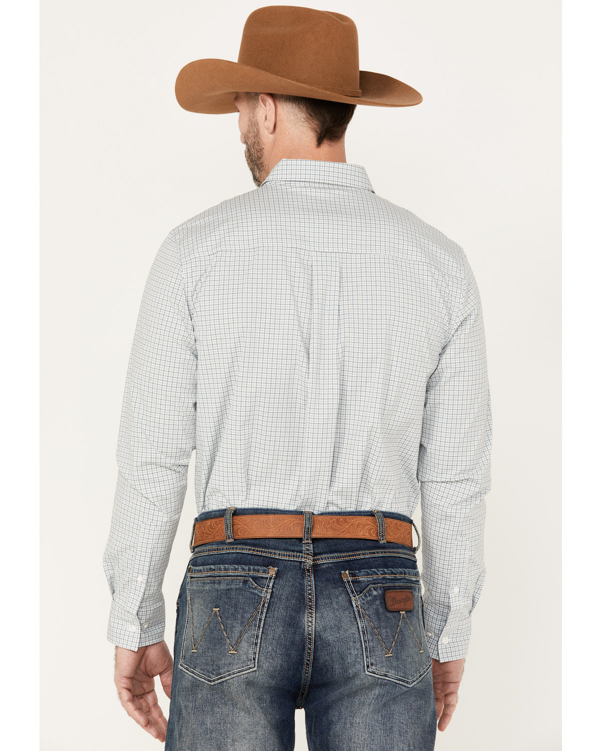 Men's Hoof Plaid Print Long Sleeve Button-Down Western Shir | Cody James Clothing|Sale