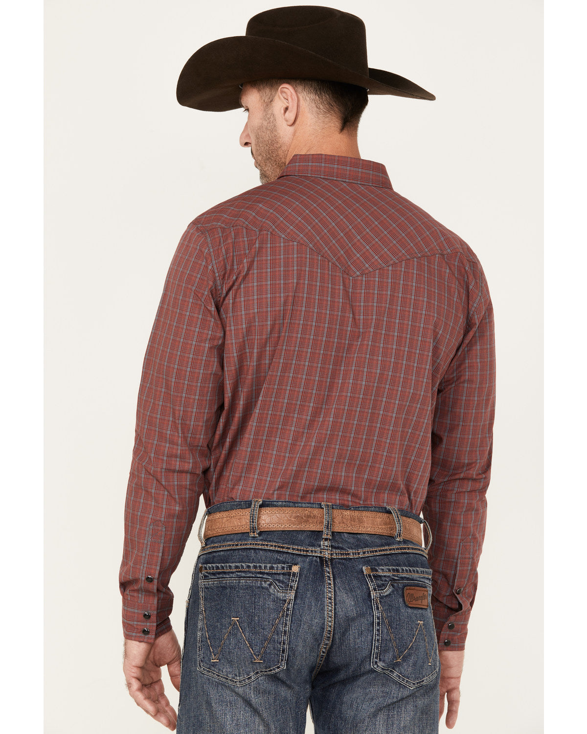 Men's Fire Mountain Long Sleeve Plaid Print Snap Western Sh | Cody James Clothing|Sale