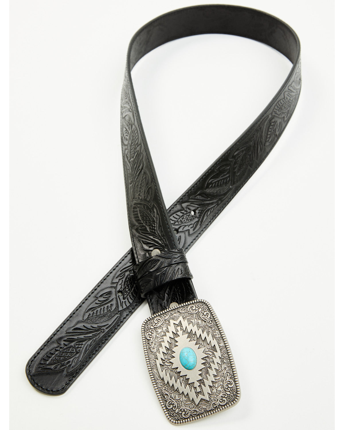 Men's Palmer Tooled Leather Belt | Cody James Accessories