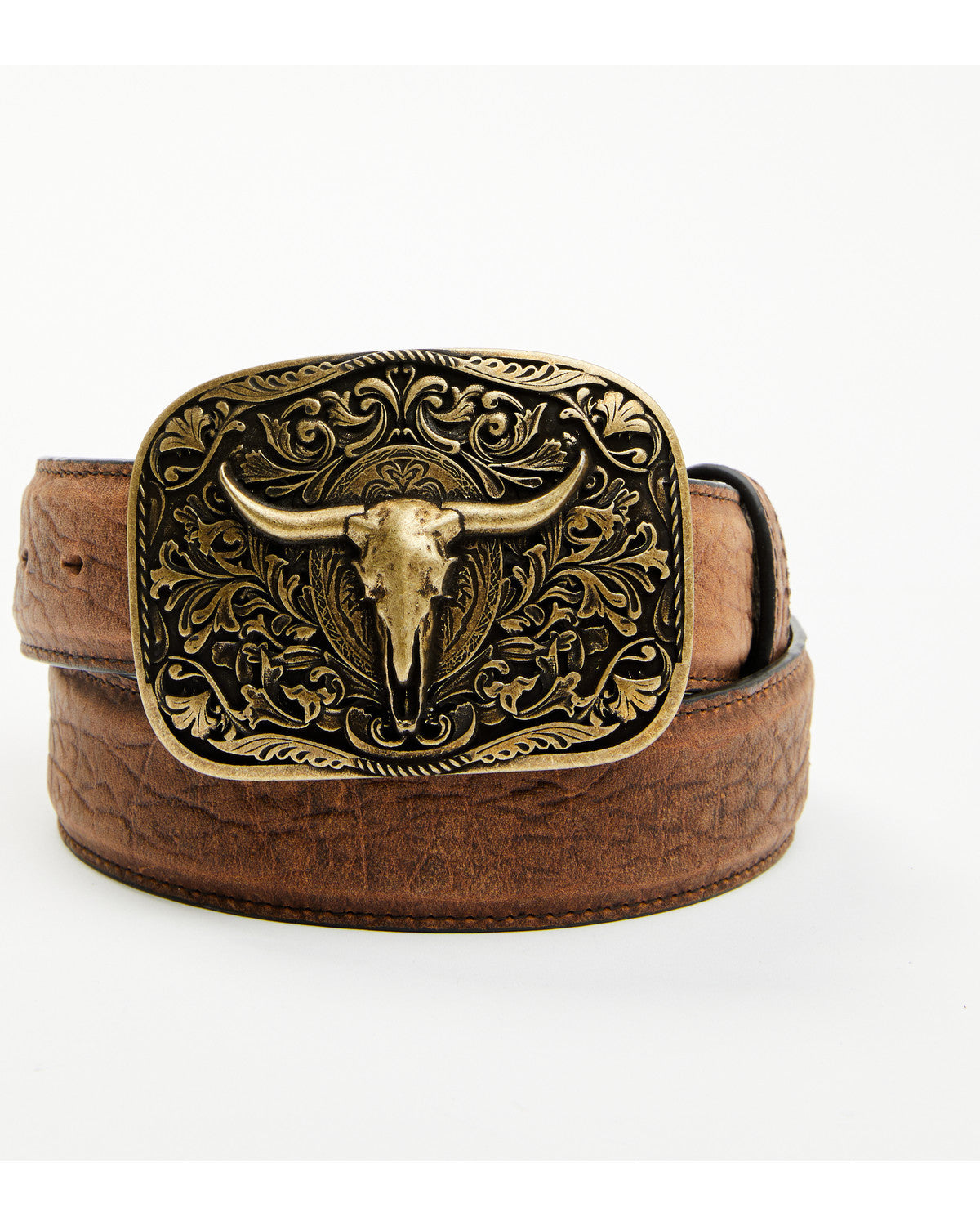 Men's Long Horn Buckle Belt | Cody James Accessories