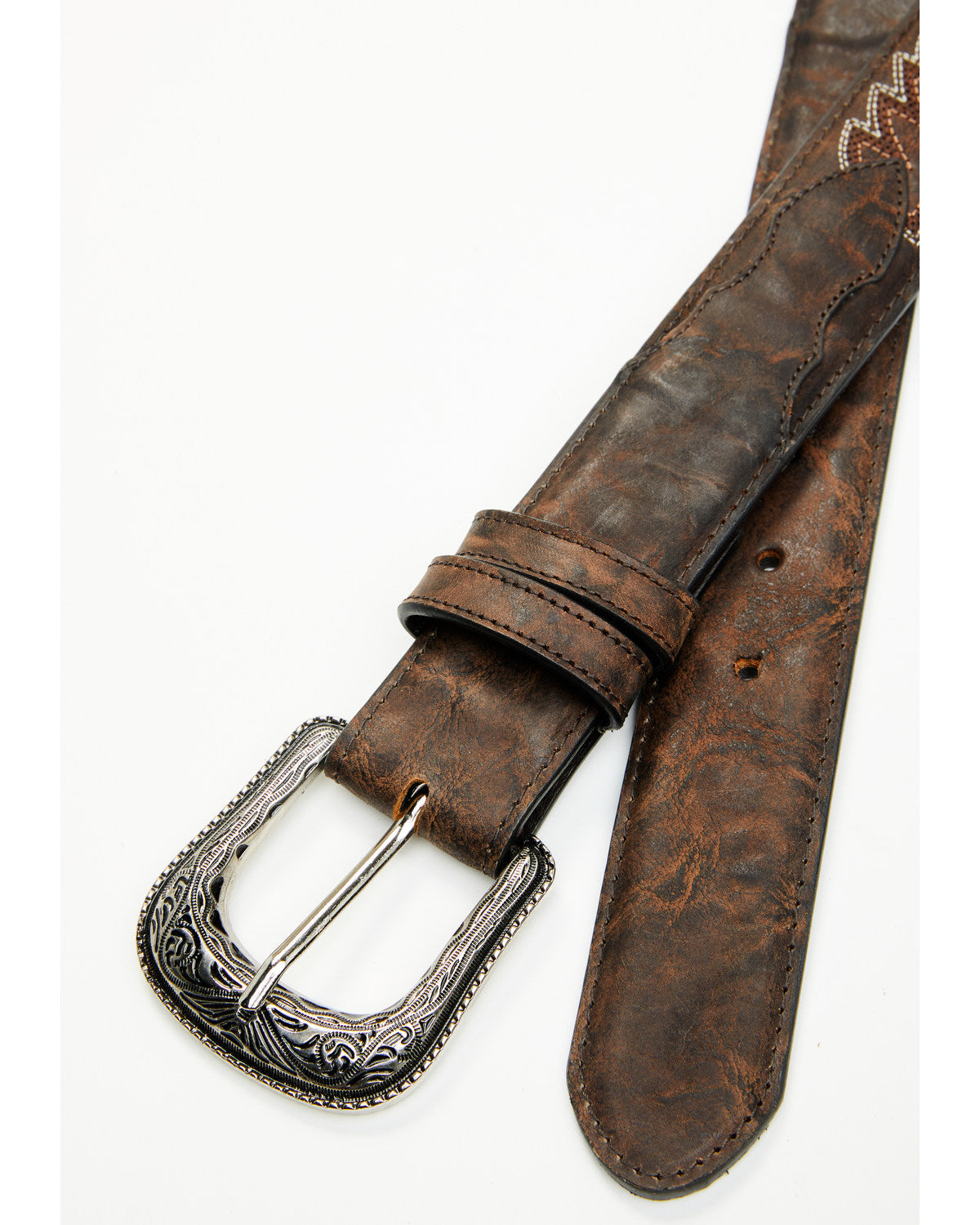 Men's Brooks Stitched Leather Belt | Cody James Accessories