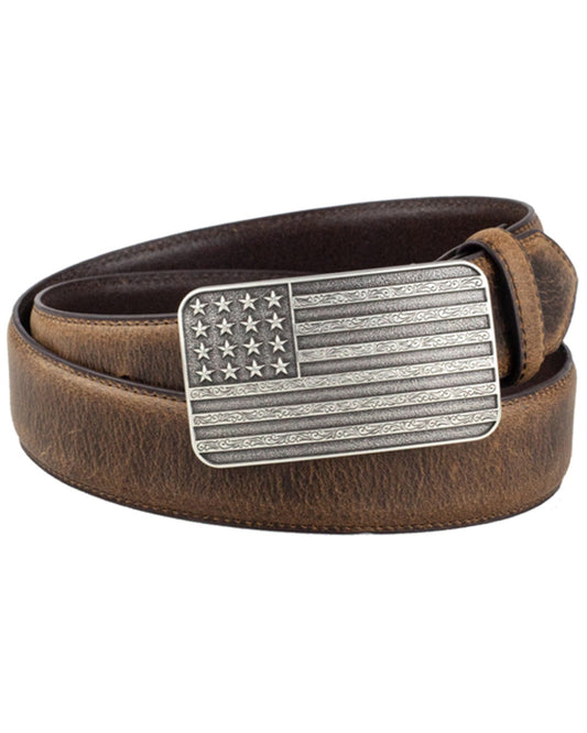 Men's American Flag Buckle Belt | Cody James Accessories