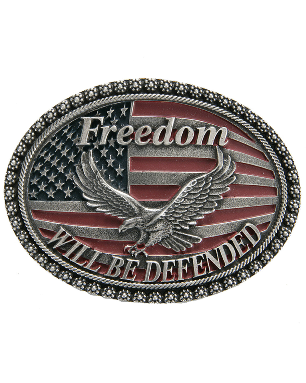 Men's Freedom Will Be Defended Belt Buckle | Cody James Accessories