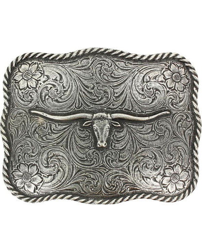 Texas Longhorn Belt Buckle | Cody James Accessories