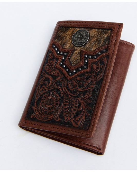 Men's Hair-On Trifold Wallet | Cody James Accessories