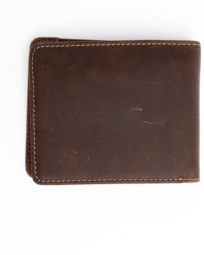 Men's Stitched Bi-Fold Leather Wallet | Cody James Accessories
