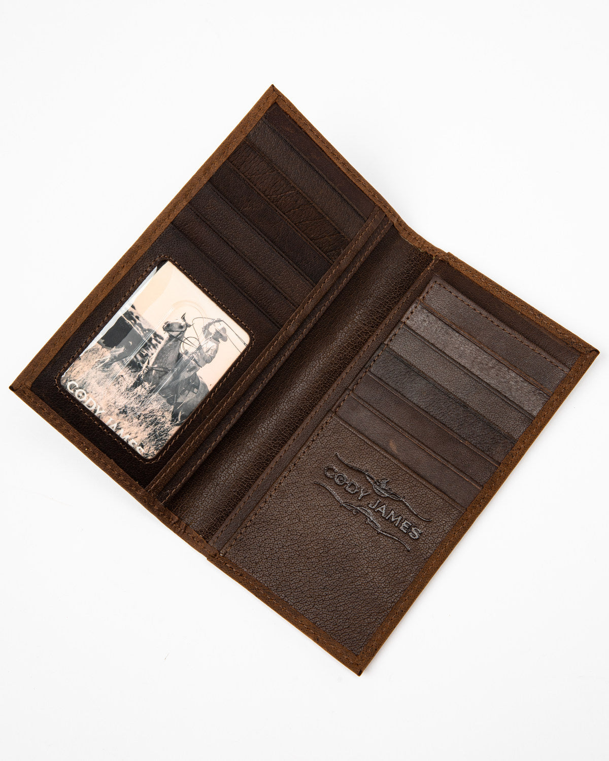 Men's Americana Leather Checkbook Wallet | Cody James Accessories
