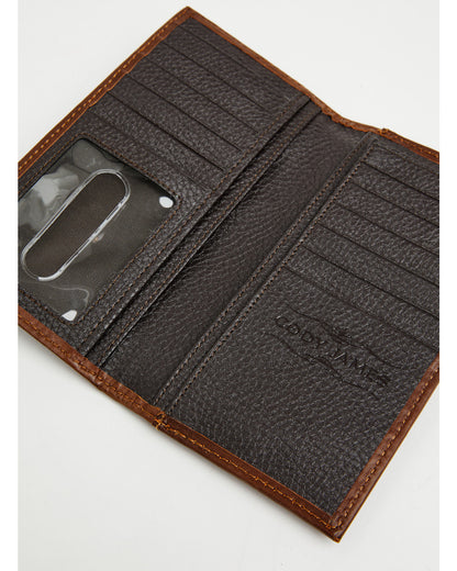 Men's Prescott Tooled Leather Concho Bifold Rodeo Wallet | Cody James Accessories