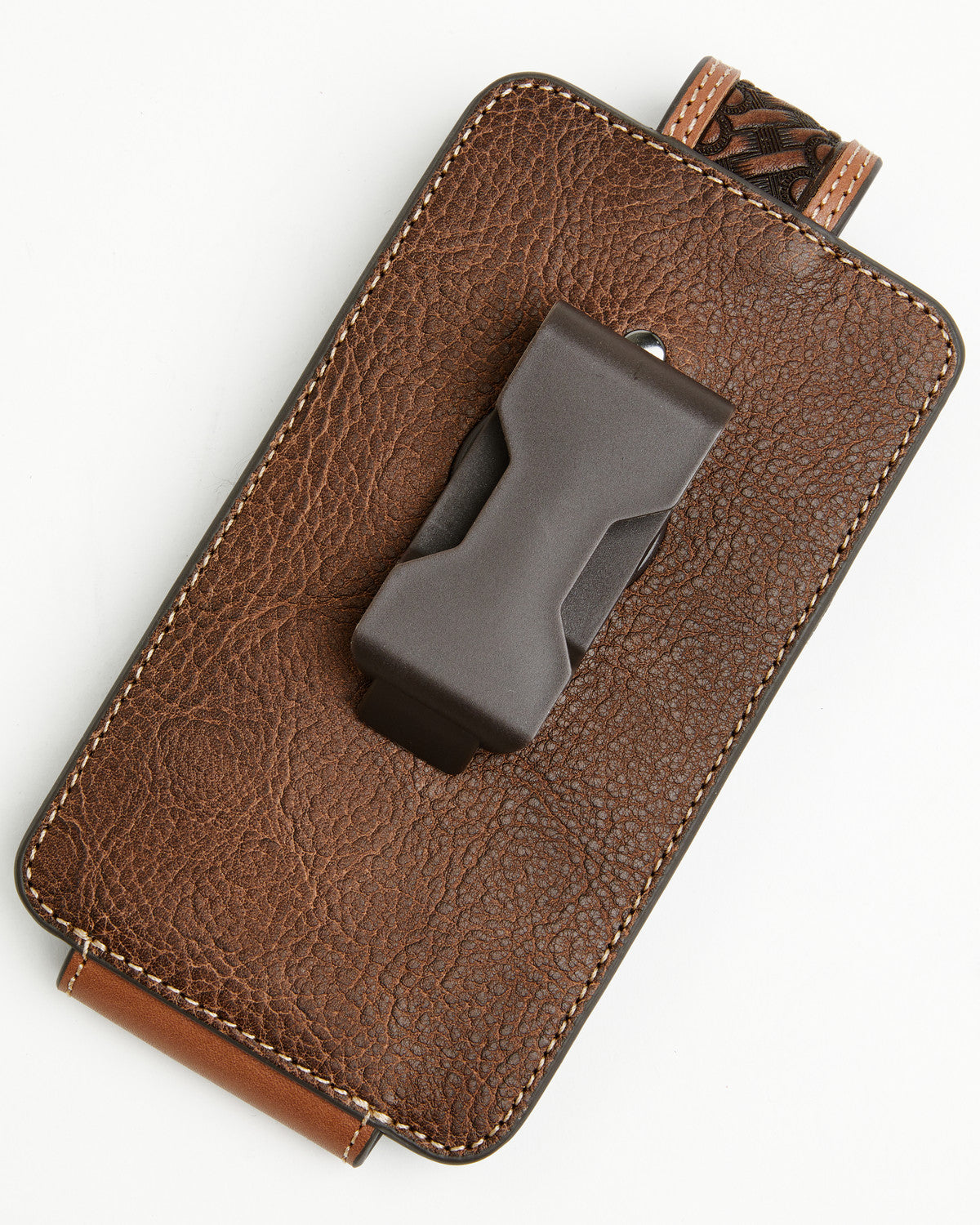 Men's Wells Basketweave Cross Leather Cell Phone Case | Cody James Accessories