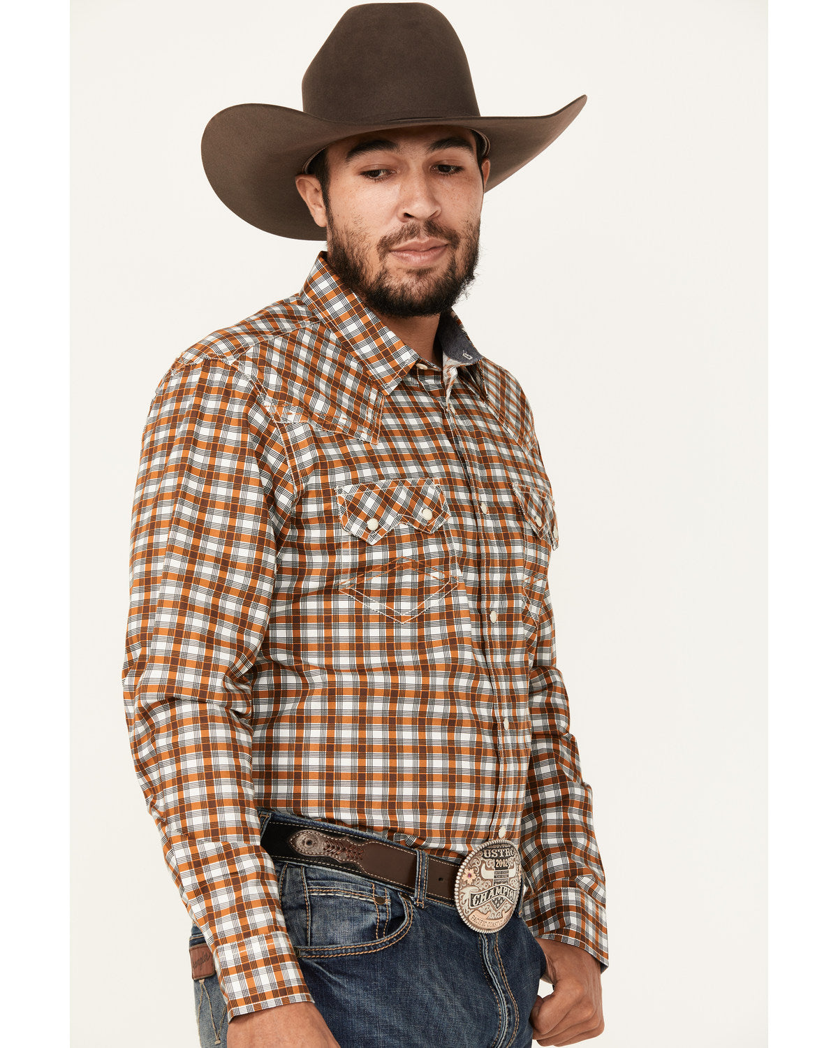 Men's Reverent Plaid Print Long Sleeve Snap Western Shirt | Cody James Clothing|Sale