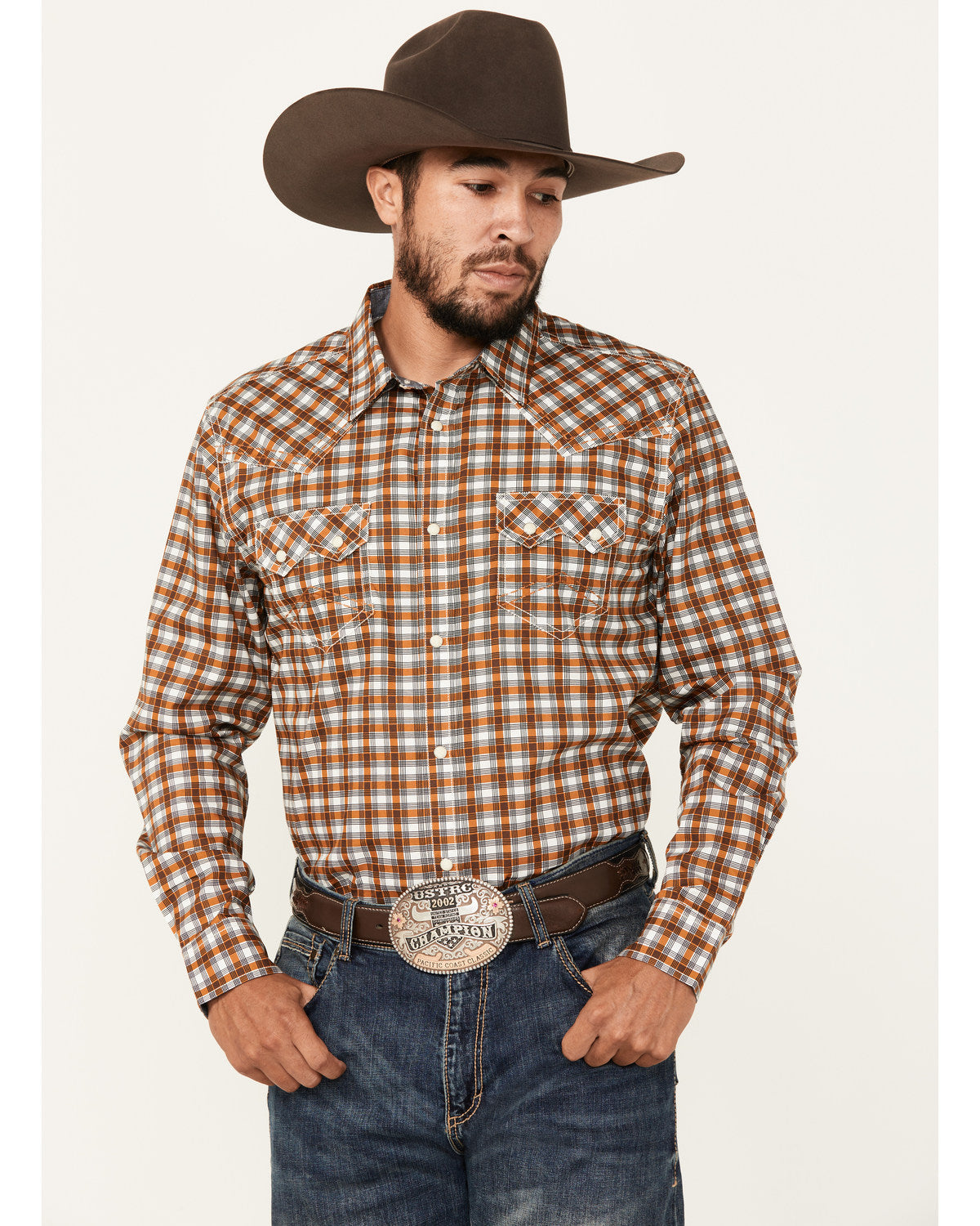 Men's Reverent Plaid Print Long Sleeve Snap Western Shirt | Cody James Clothing|Sale