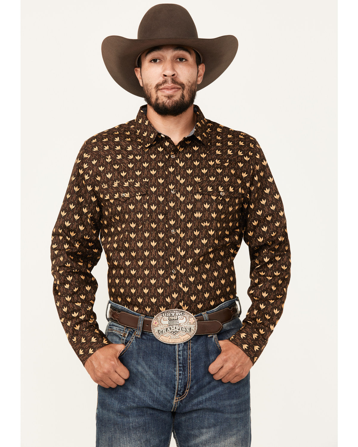 Men's Reign In Striped Print Long Sleeve Snap Western Shirt | Cody James Clothing|Sale