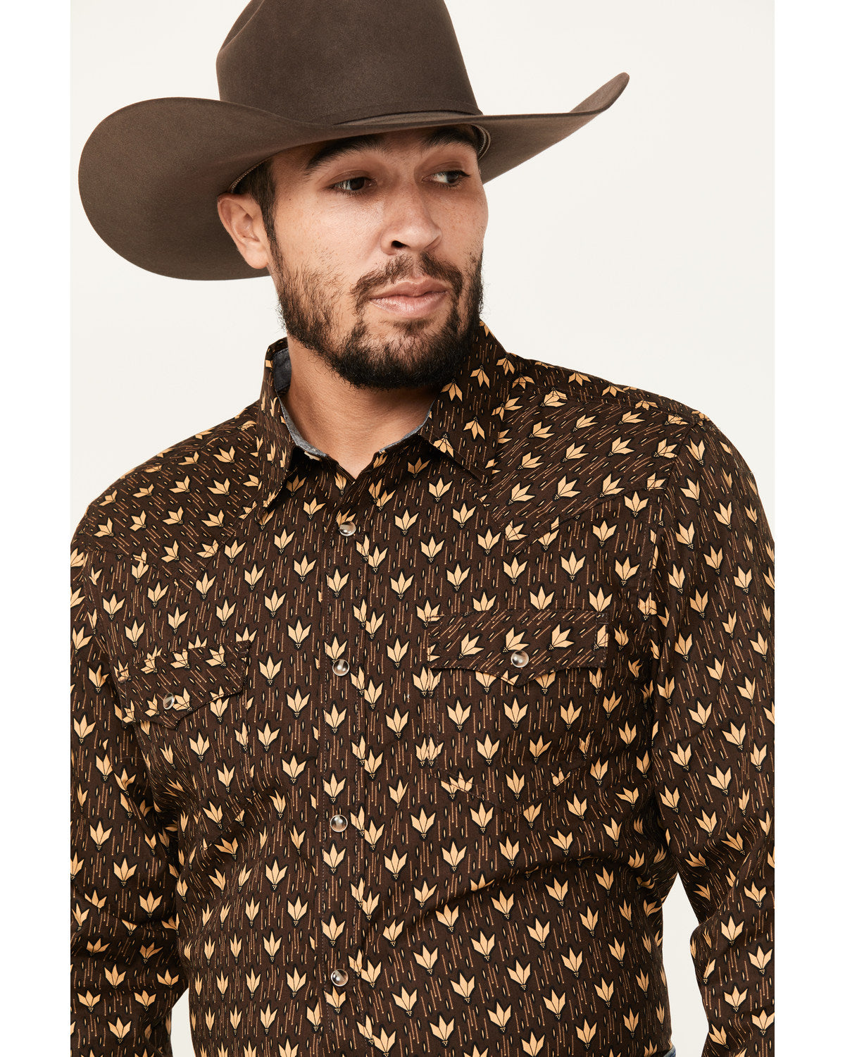 Men's Reign In Striped Print Long Sleeve Snap Western Shirt | Cody James Clothing|Sale