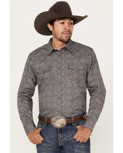 Men's Down Range Medallion Print Long Sleeve Western Snap S | Cody James Clothing|Sale