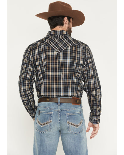 Men's Warriors Way Plaid Print Long Sleeve Snap Western Shi | Cody James Clothing