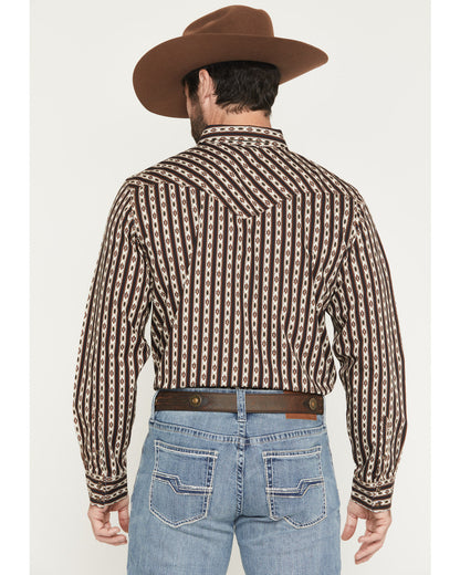 Men's Cowboys Legacy Southwestern Striped Long Sleeve Snap | Cody James Clothing