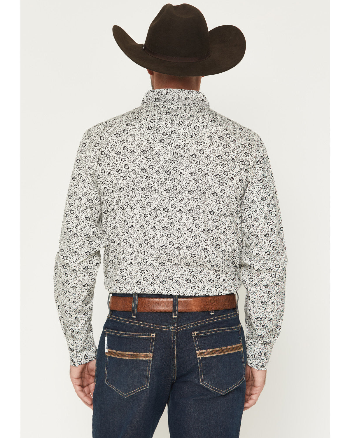 Men's Sunset Rider Floral Print Long Sleeve Snap Western Sh | Cody James Clothing