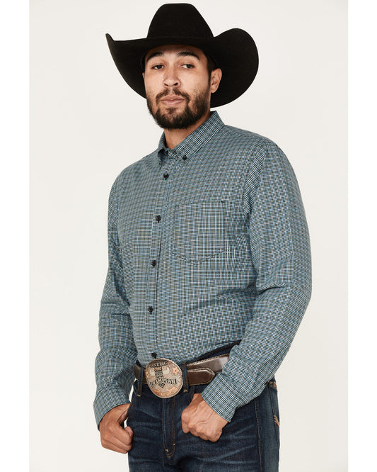 Men's Small Plaid Button Down Western Shirt | Cody James Clothing|Sale