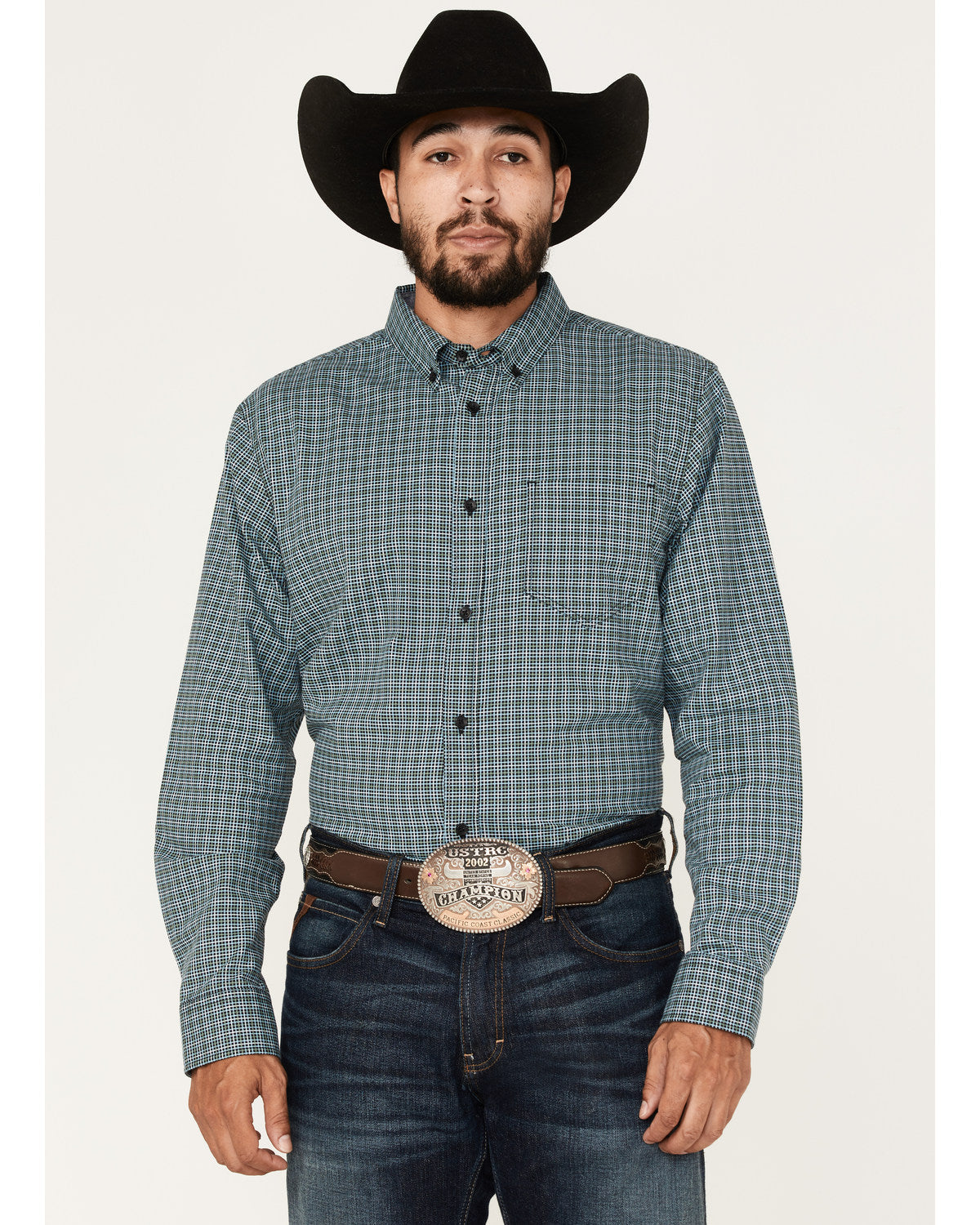 Men's Small Plaid Button Down Western Shirt | Cody James Clothing|Sale