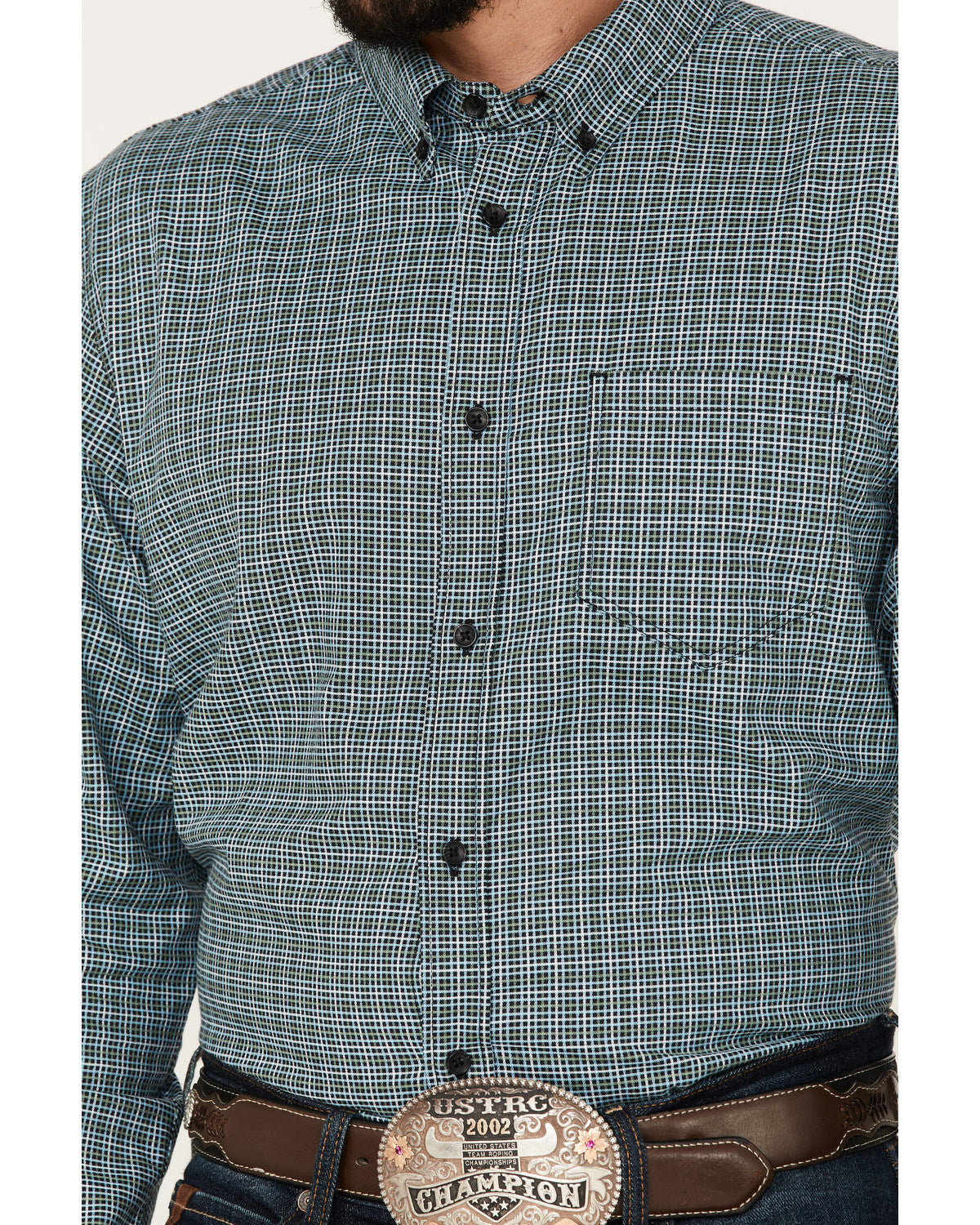 Men's Small Plaid Button Down Western Shirt | Cody James Clothing|Sale