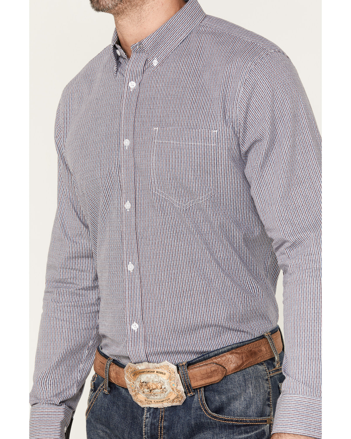 Men's Toby Long Sleeve Button-Down Stretch Western Shirt | Cody James Clothing|Sale