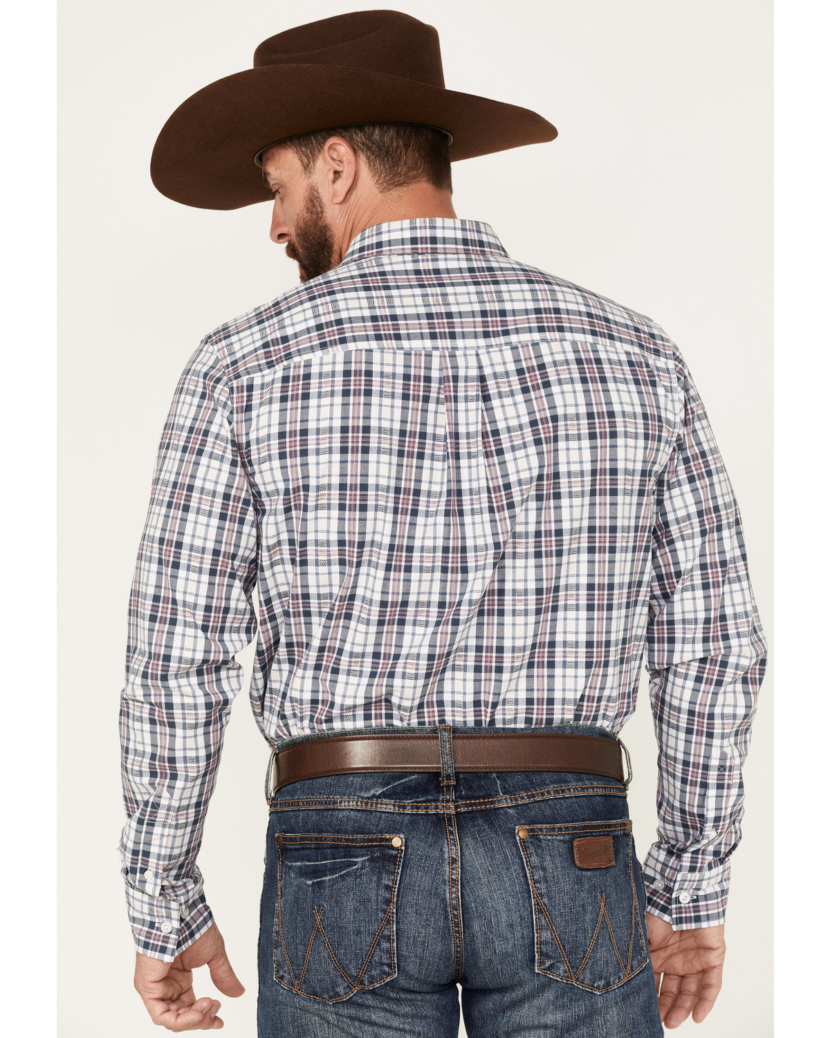 Men's Tonight Small Plaid Print Button-Down Western Shirt | Cody James Clothing|Sale