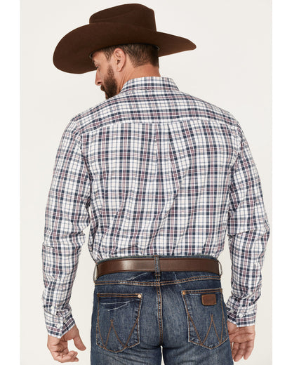Men's Tonight Small Plaid Print Button-Down Western Shirt | Cody James Clothing|Sale