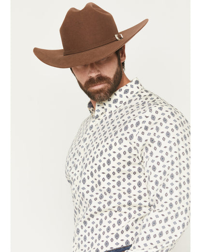 Men's Horizon View Southwestern Geo Print Long Sleeve Butto | Cody James Clothing