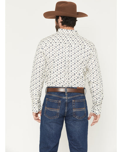 Men's Horizon View Southwestern Geo Print Long Sleeve Butto | Cody James Clothing