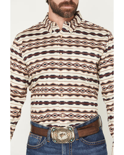 Men's Maverick Southwestern Print Long Sleeve Button-Down S | Cody James Clothing
