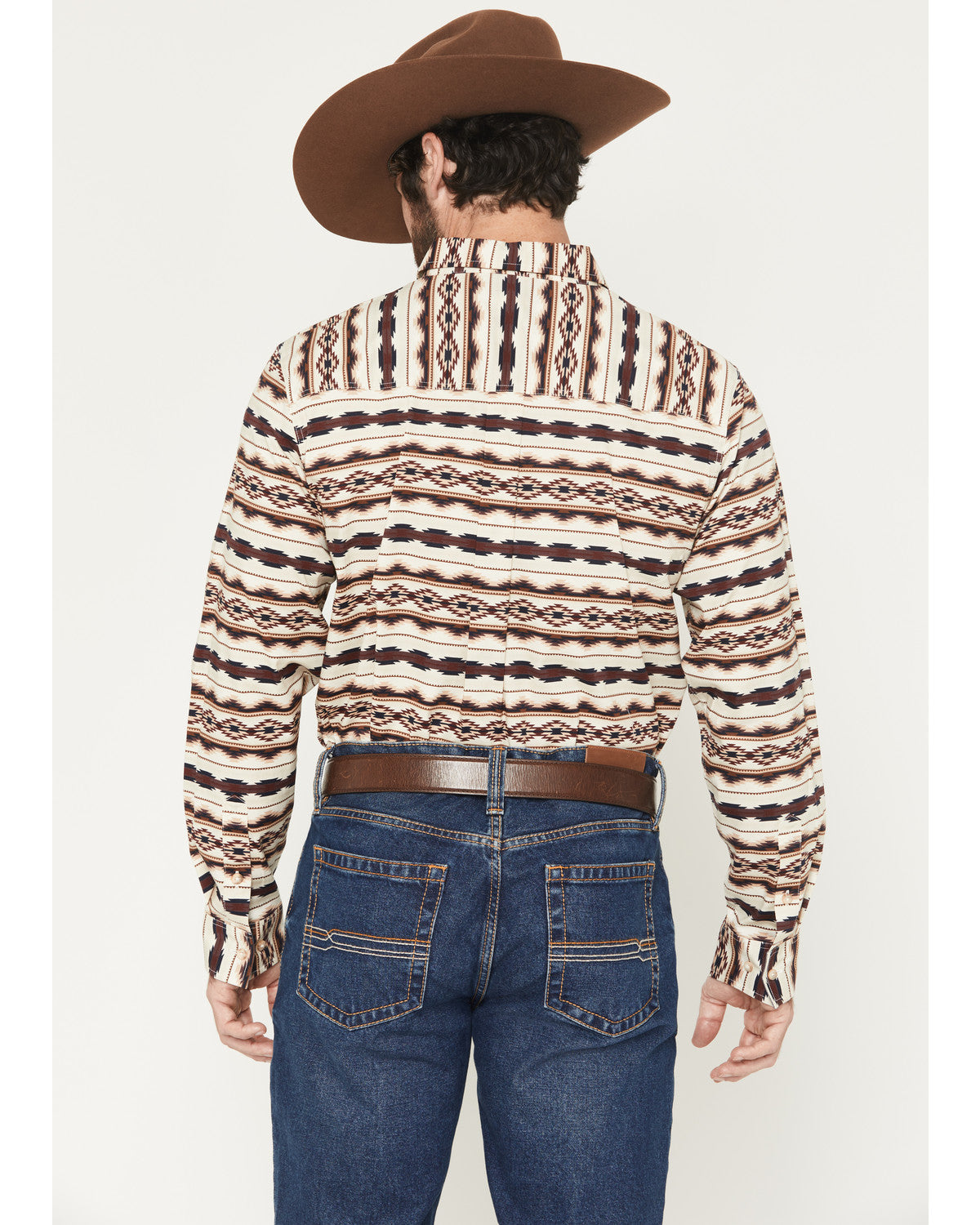 Men's Maverick Southwestern Print Long Sleeve Button-Down S | Cody James Clothing
