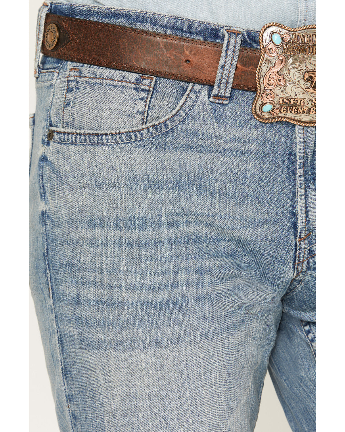 Men's Bronco Wash Yukon Relaxed Straight Stretch Denim Jean | Cody James Clothing
