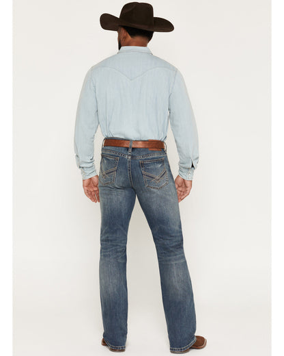 Men's Denver Wash Wyatt Slim Bootcut Stretch Denim Jeans | Cody James Clothing