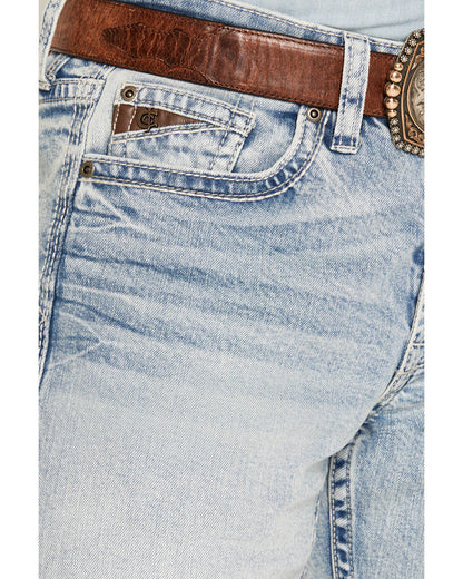 Men's Austin Wash Yukon Relaxed Straight Stretch Denim Jean | Cody James Clothing