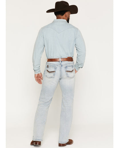Men's Austin Wash Yukon Relaxed Straight Stretch Denim Jean | Cody James Clothing