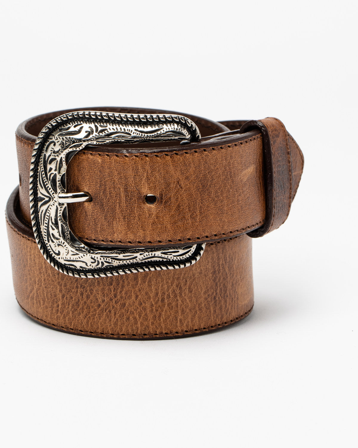 Men's Crazy Horse Burnished Leather Belt | Cody James Accessories