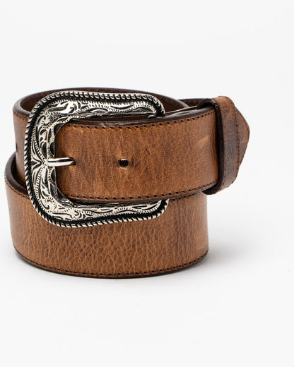 Men's Crazy Horse Burnished Leather Belt | Cody James Accessories