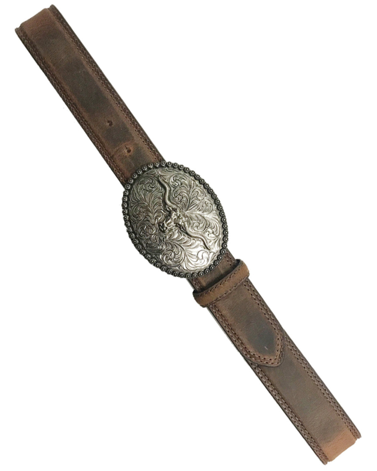 Men's Longhorn Berry Edge Buckle Belt | Cody James Accessories