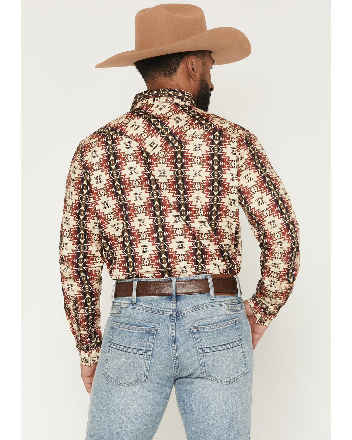 Men's Thatcher Southwestern Print Long Sleeve Snap Western | Cody James Clothing