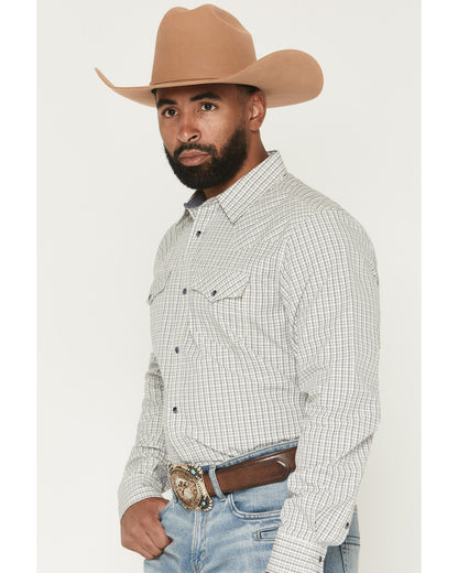 Men's Carson Plaid Print Long Sleeve Snap Western Shirt | Cody James Clothing