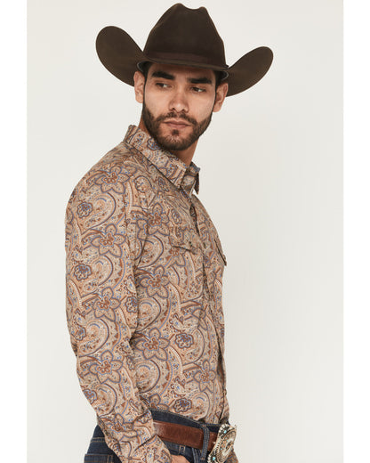 Men's Jensen Paisley Print Long Sleeve Snap Western Shirt | Cody James Clothing