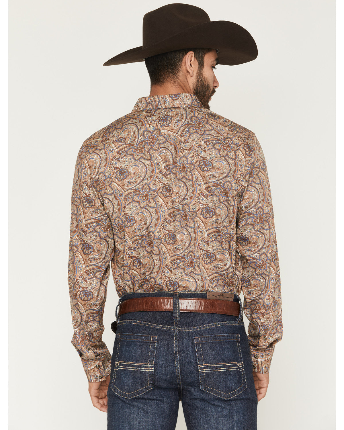 Men's Jensen Paisley Print Long Sleeve Snap Western Shirt | Cody James Clothing